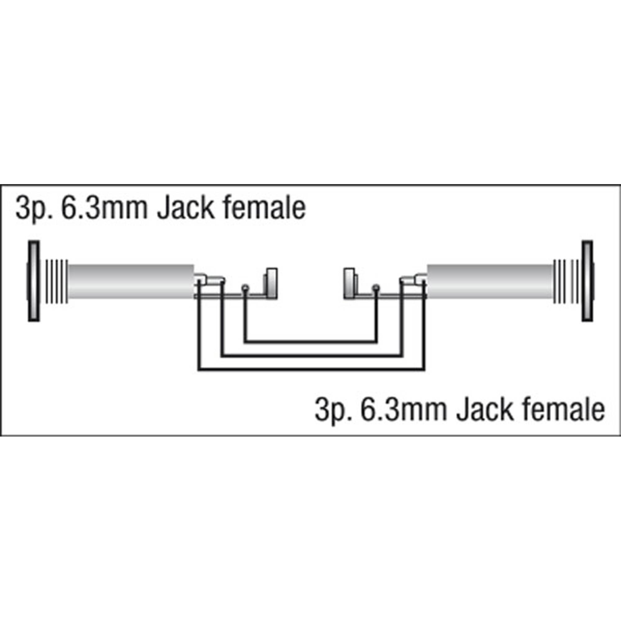 DAP FLA35 - Jack stereo female to Jack stereo female
