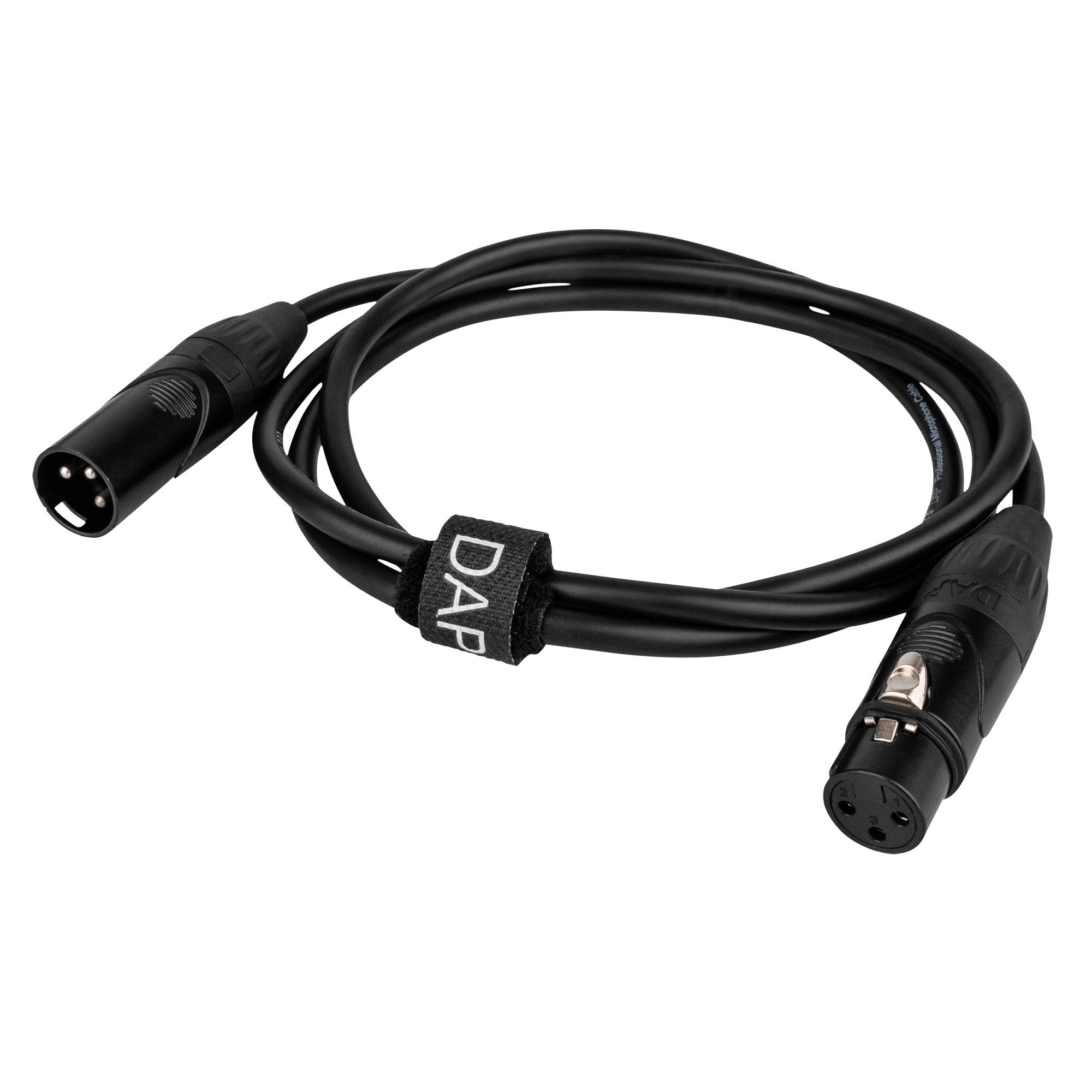 DAP FLX01- bal. XLR/M 3P to XLR/F 3P X-type 1,5m