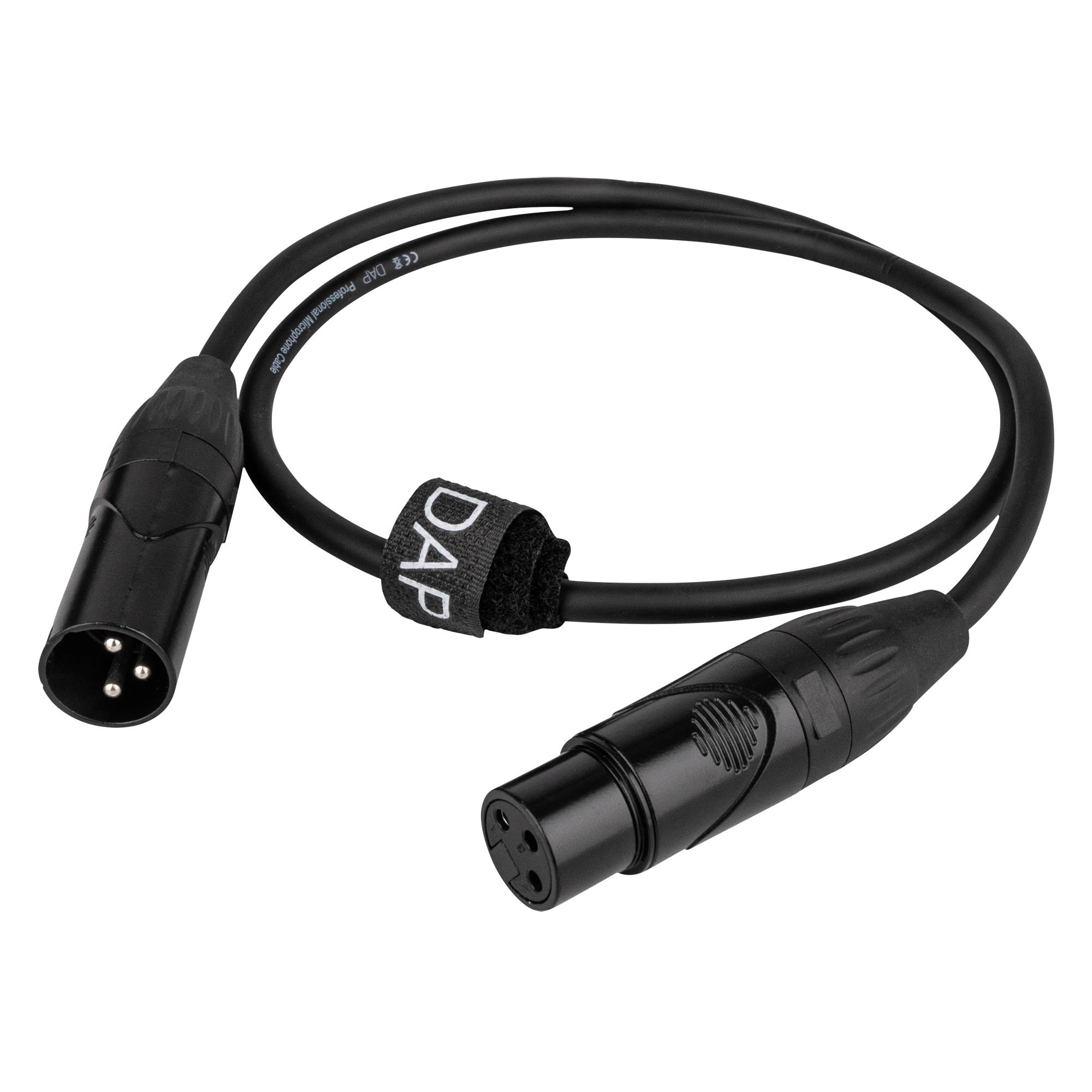 DAP FLX01- bal. XLR/M 3P to XLR/F 3P X-type 0,75 m