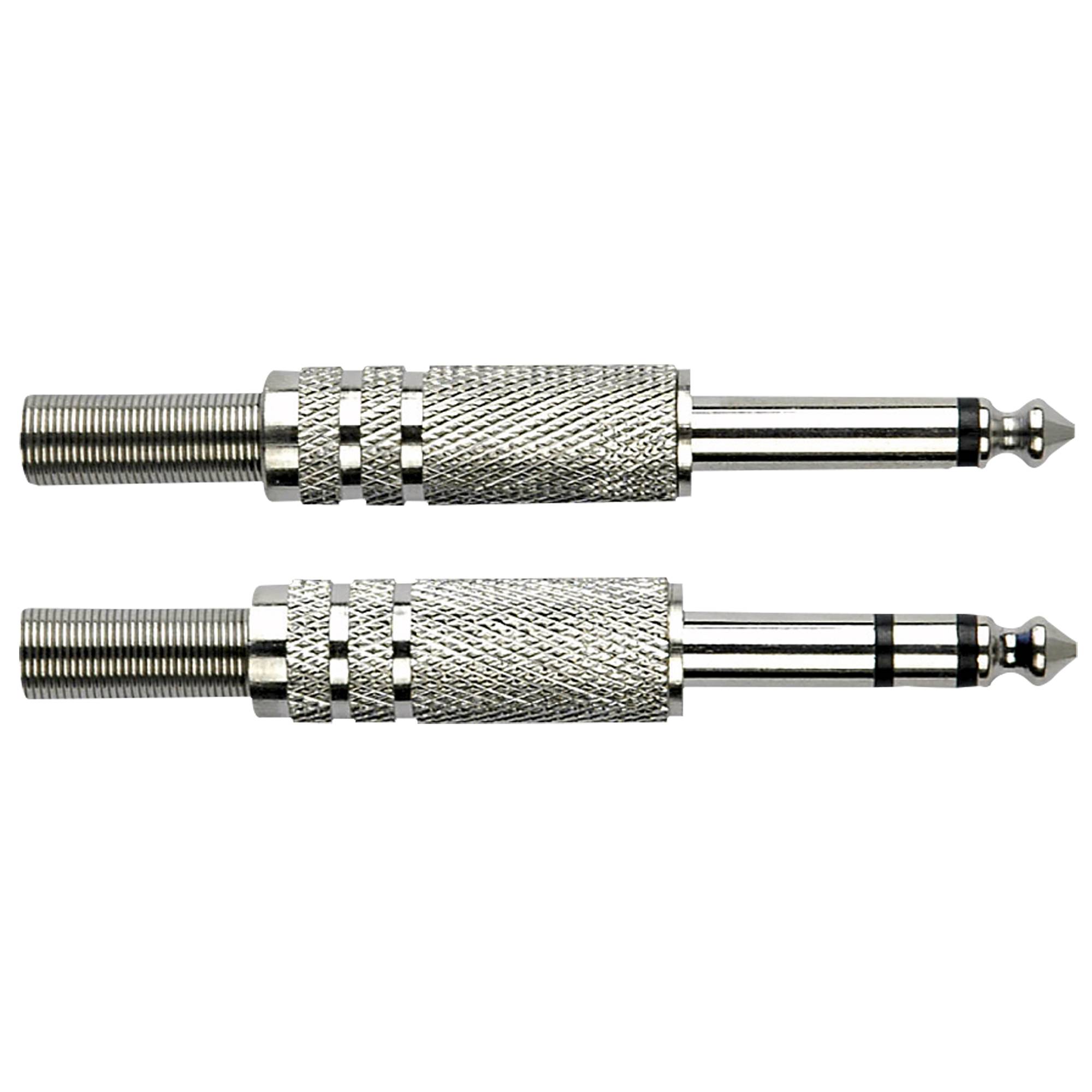 DAP Jack Plug with Spring Mono Nickelgehäuse