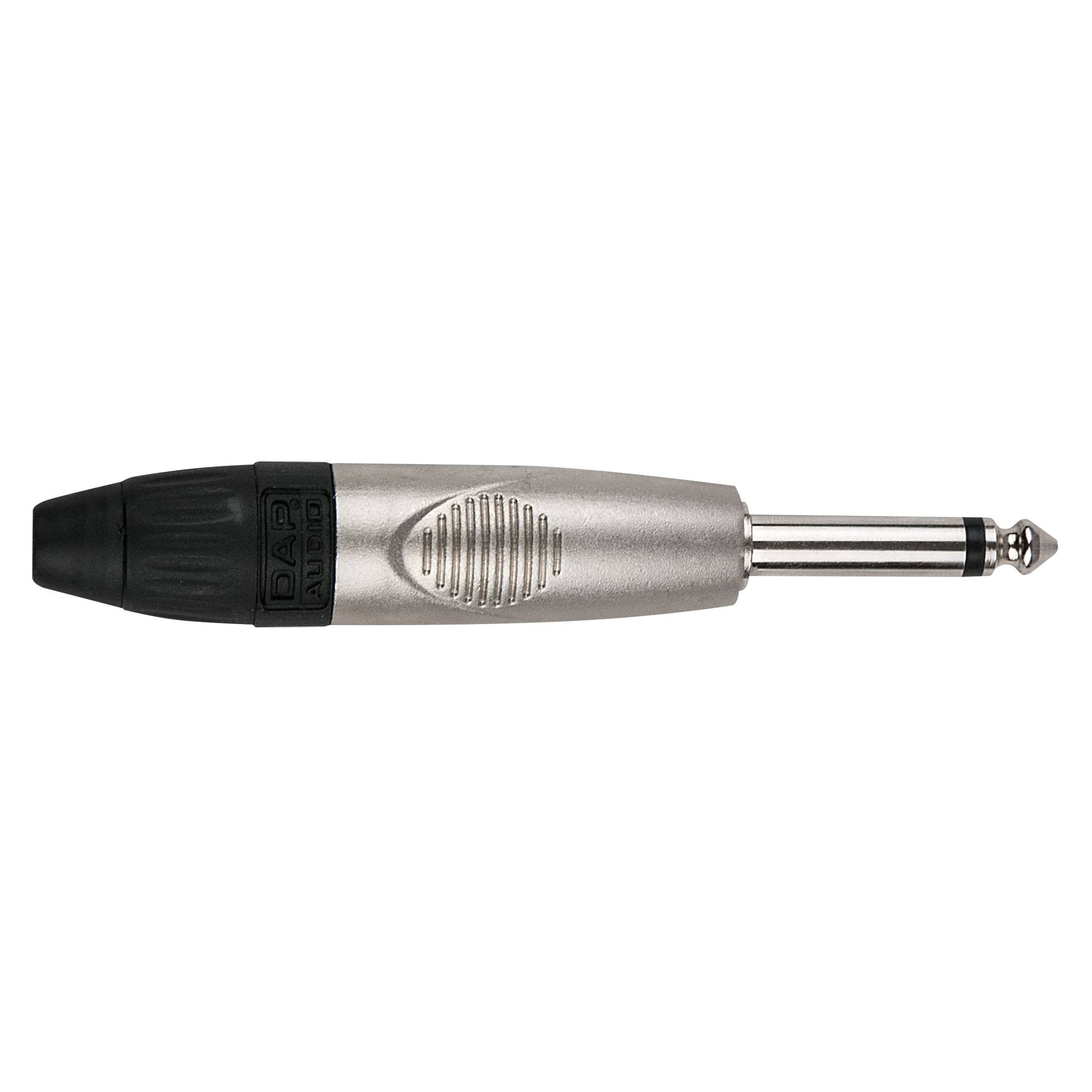 DAP 6.3 mm Jack X-type Mono Nickelgehäuse
