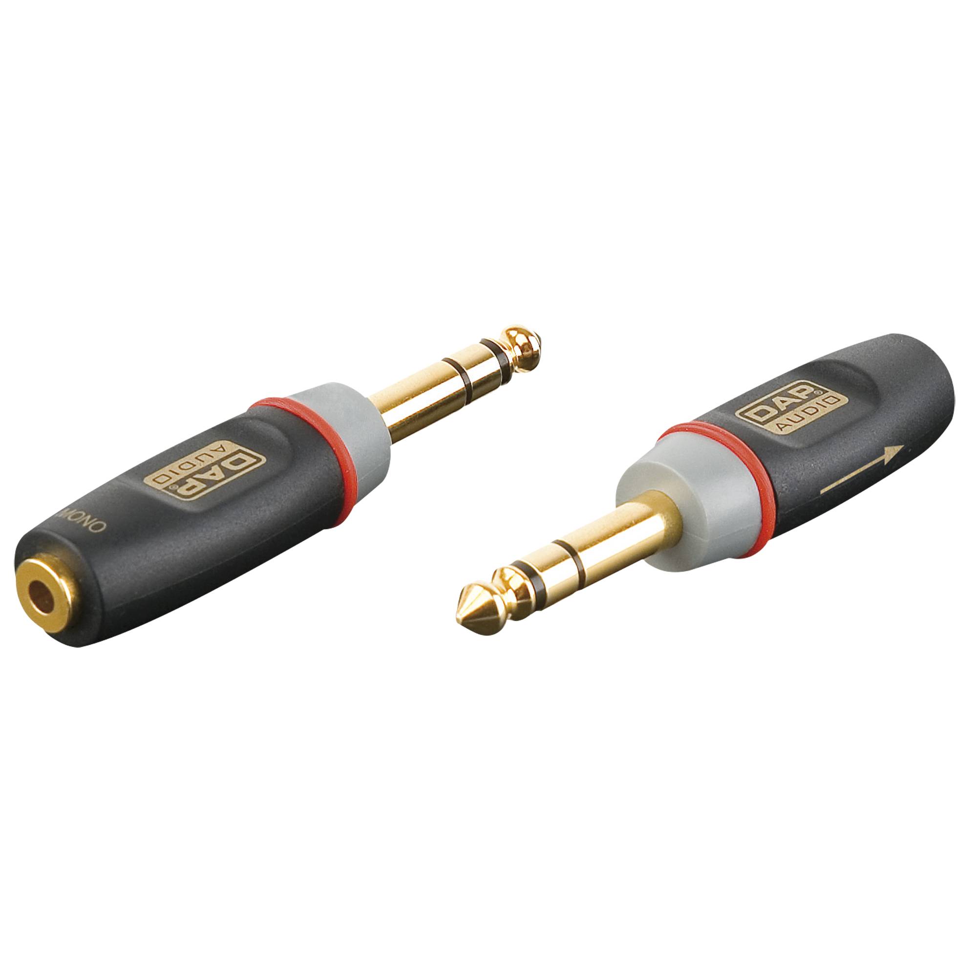 DAP XGA12 - Jack/M stereo to mini-jack/F - incl. 2x 10 kilo-Ohm resistors Inkl. 2 x 10 kOhm Widerstände