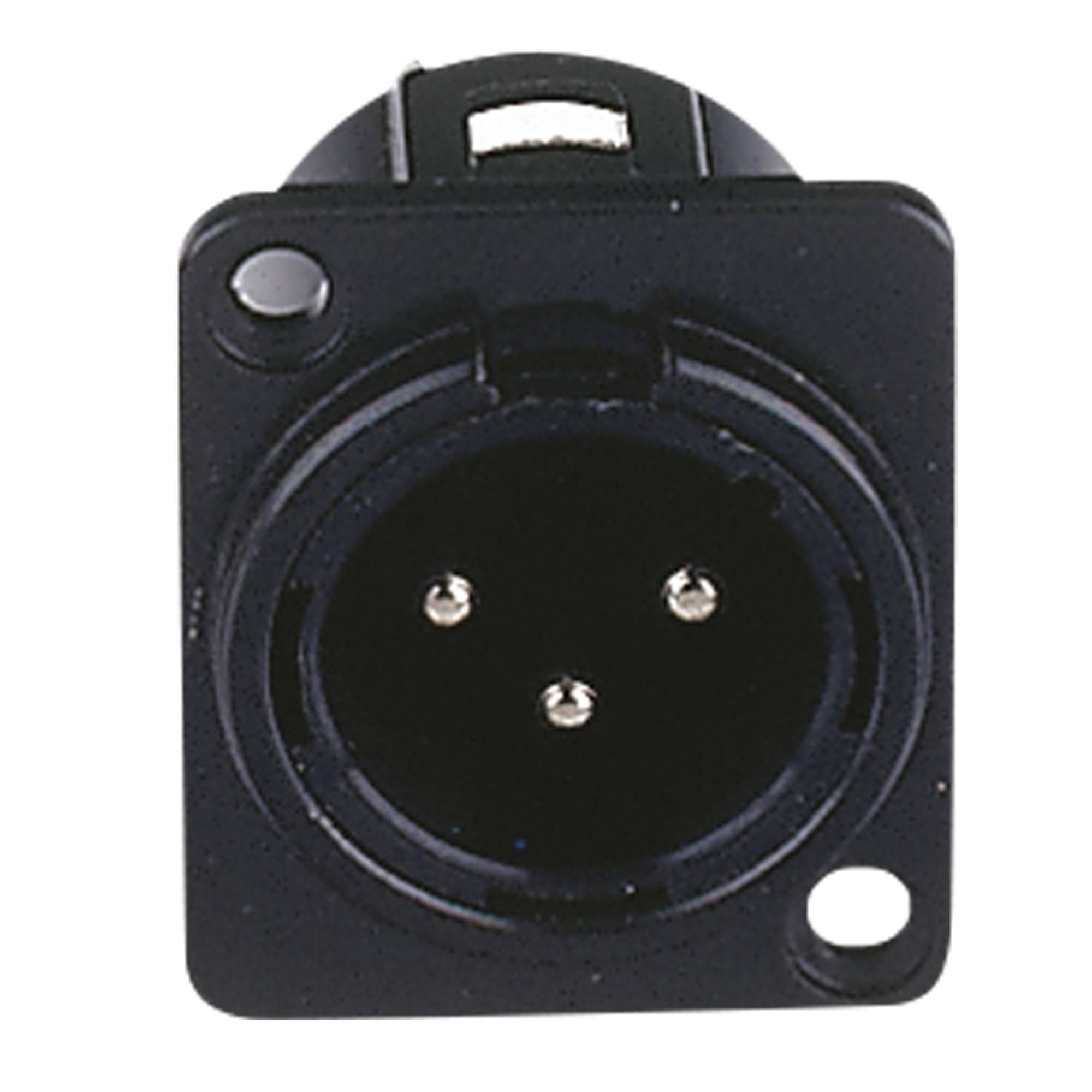 DAP XLR 3P Chassis - male Male
