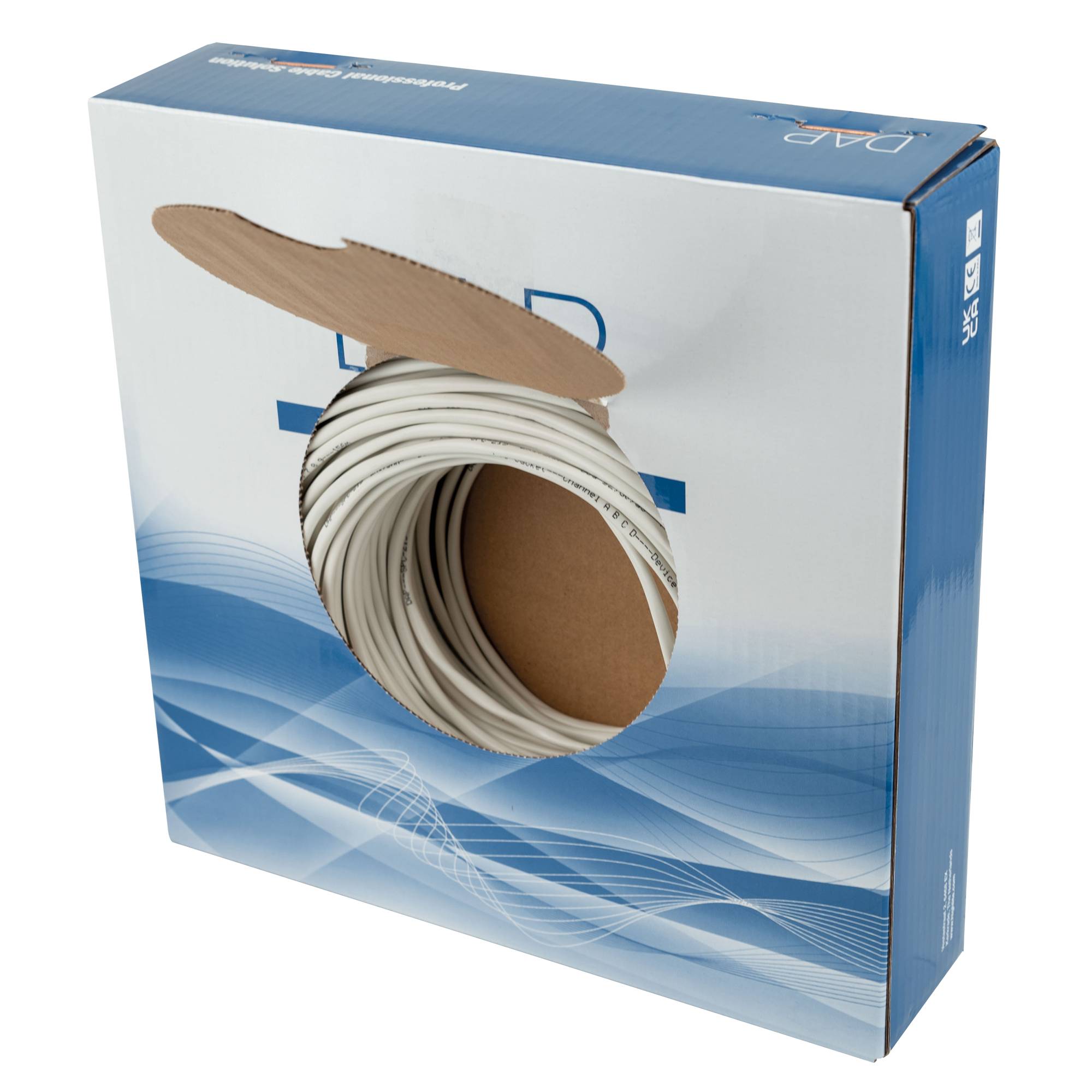 DAP SPC-225-DCA-s2-d0-a3 - CPR Speaker Cable EN 50575 - 2x 2,5 mm²- 100 m - weiß