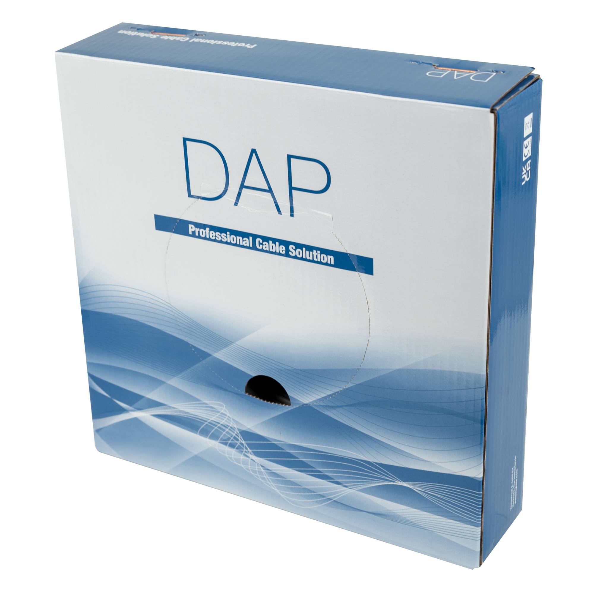 DAP SPC-225-DCA-s2-d0-a3 - CPR Speaker Cable EN 50575 - 2x 2,5 mm²- 100 m - weiß