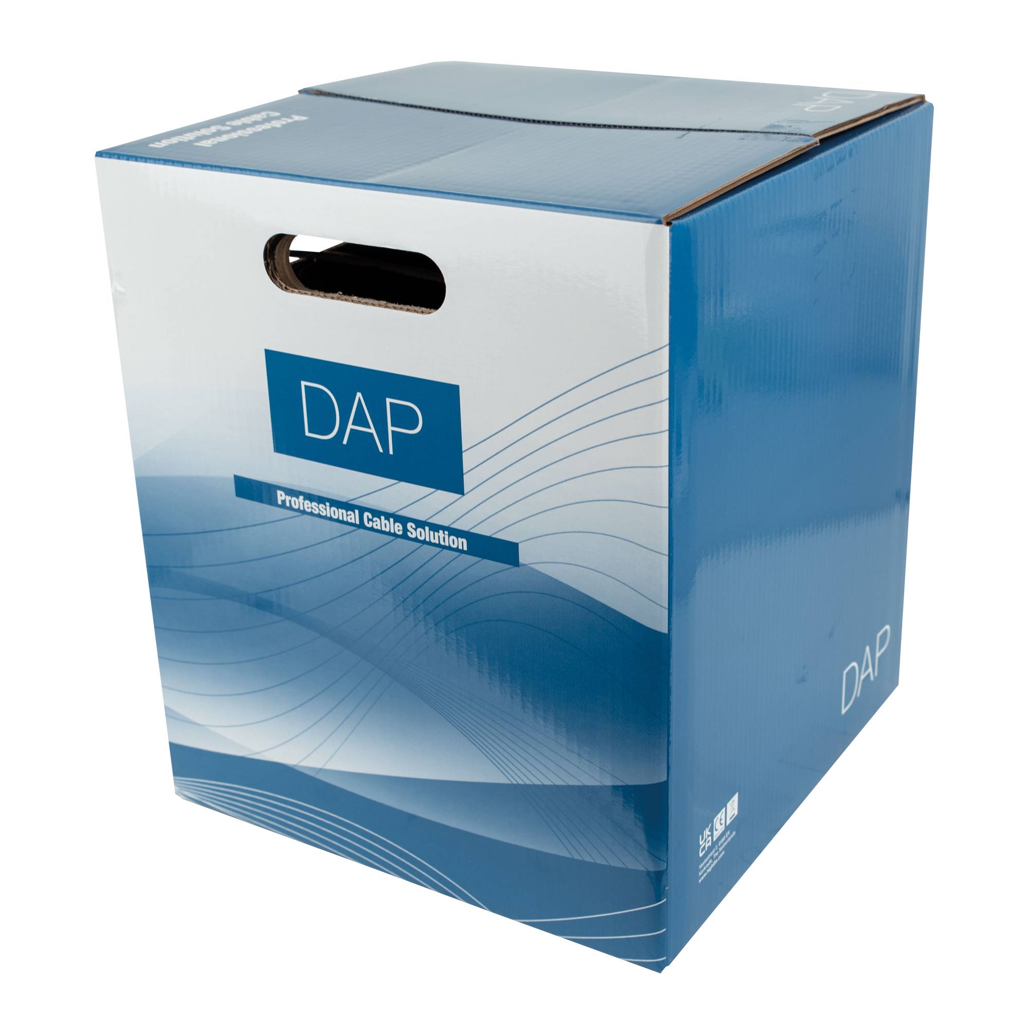 DAP SPC-215-DCA-s2-d0-a3 - CPR Speaker Cable EN 50575 - 2x 1,5 mm²- 300 m - weiß