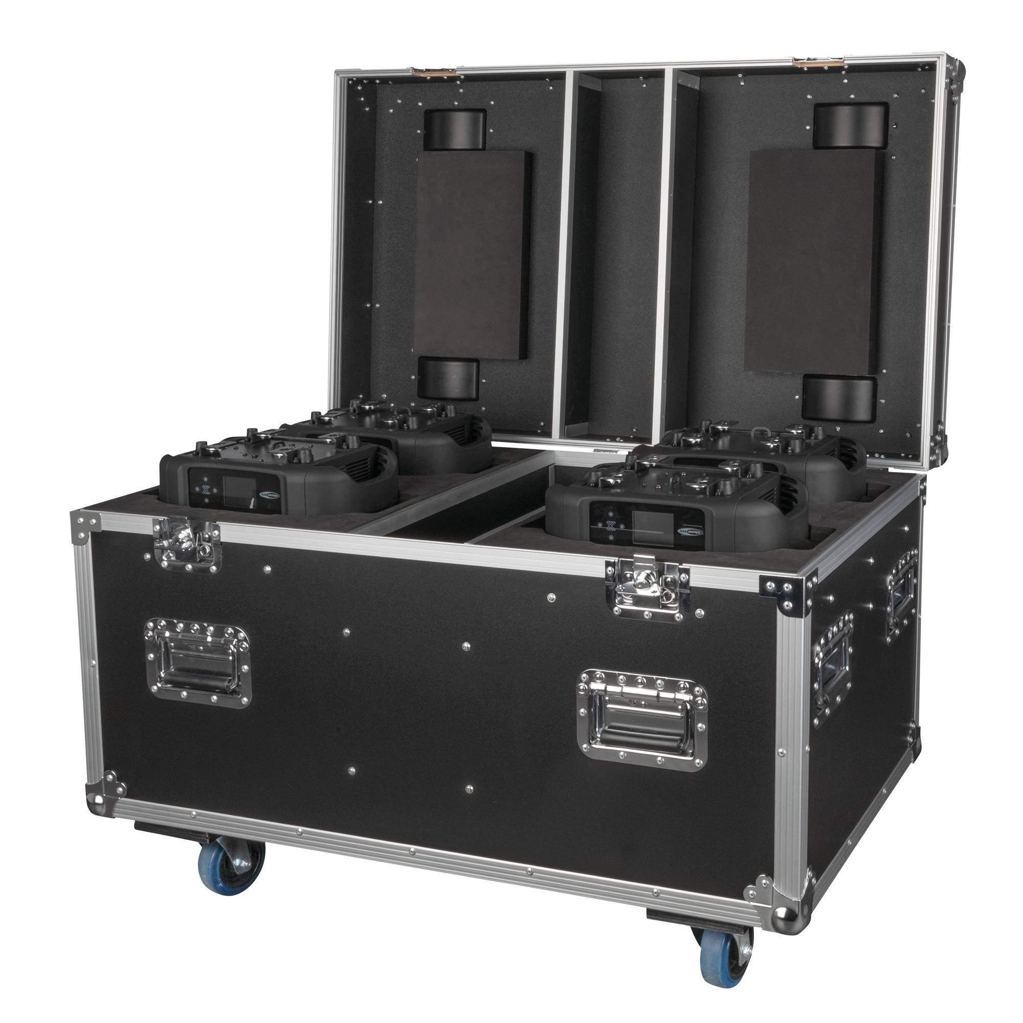 SHOWTEC Case for 4x Xpression 2000 Mit Zubehörfach