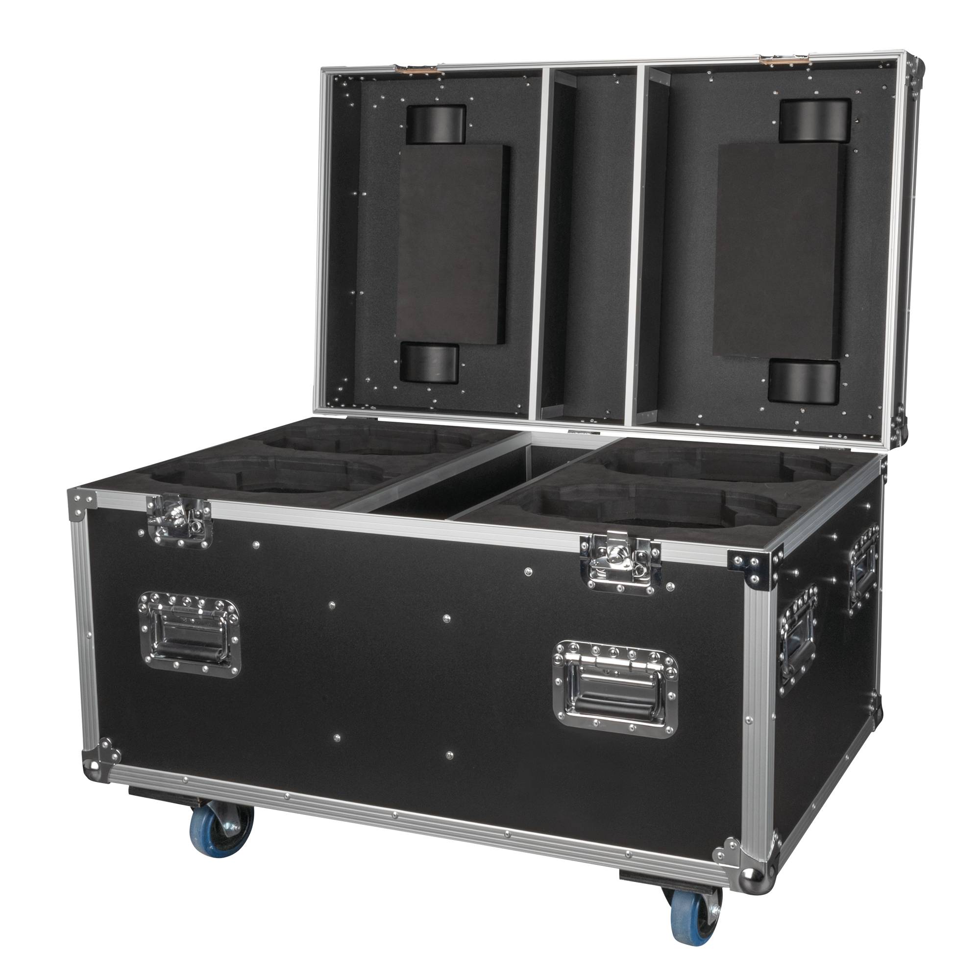 SHOWTEC Case for 4x Xpression 2000 Mit Zubehörfach