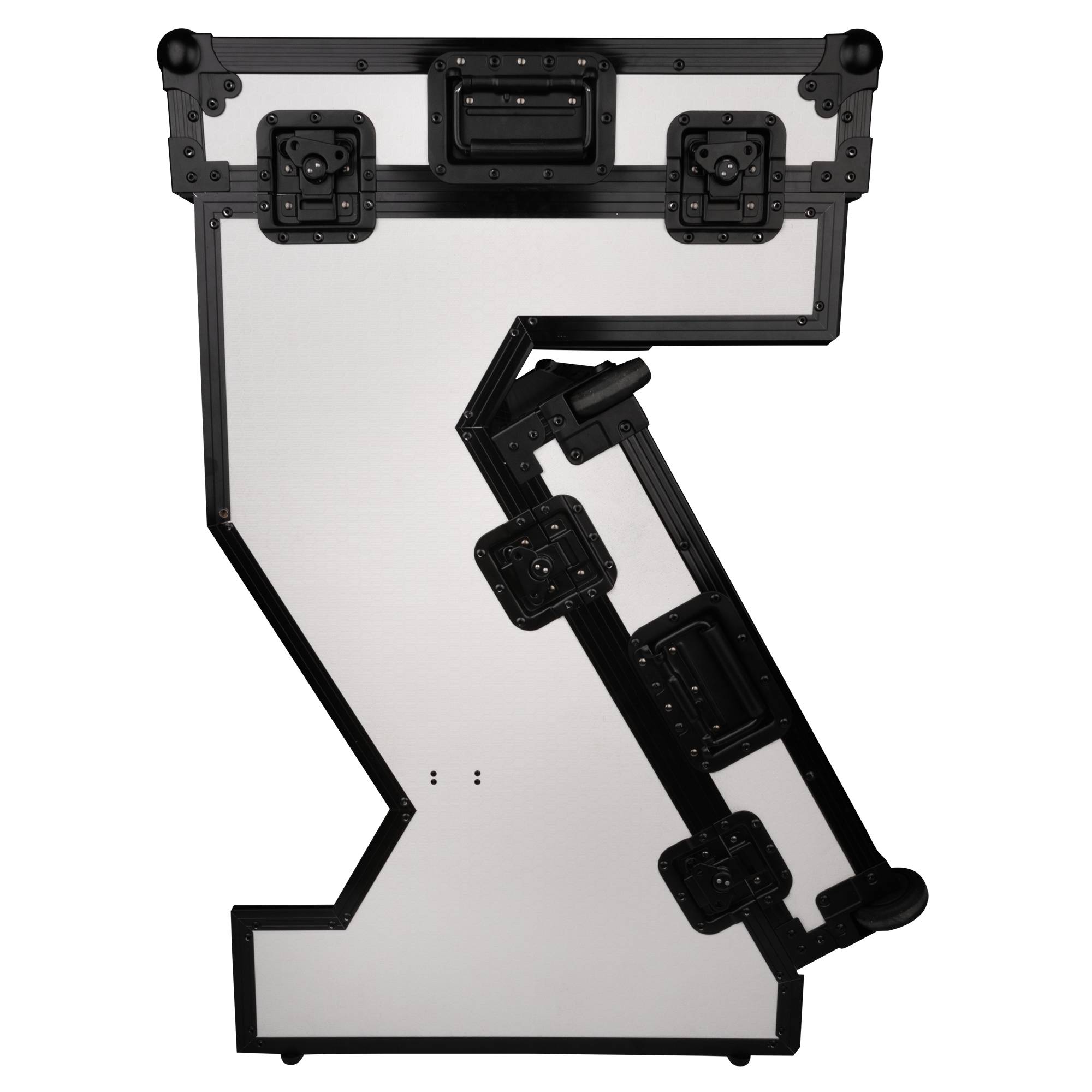 SHOWGEAR Portable Z-Style Table Mehrzweck - Hybrides Flightcase - Weiß