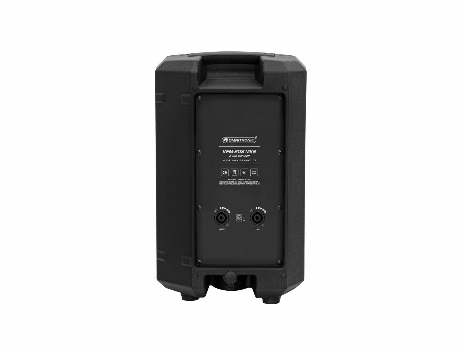 OMNITRONIC VFM-208 MK2 2-Wege Lautsprecher