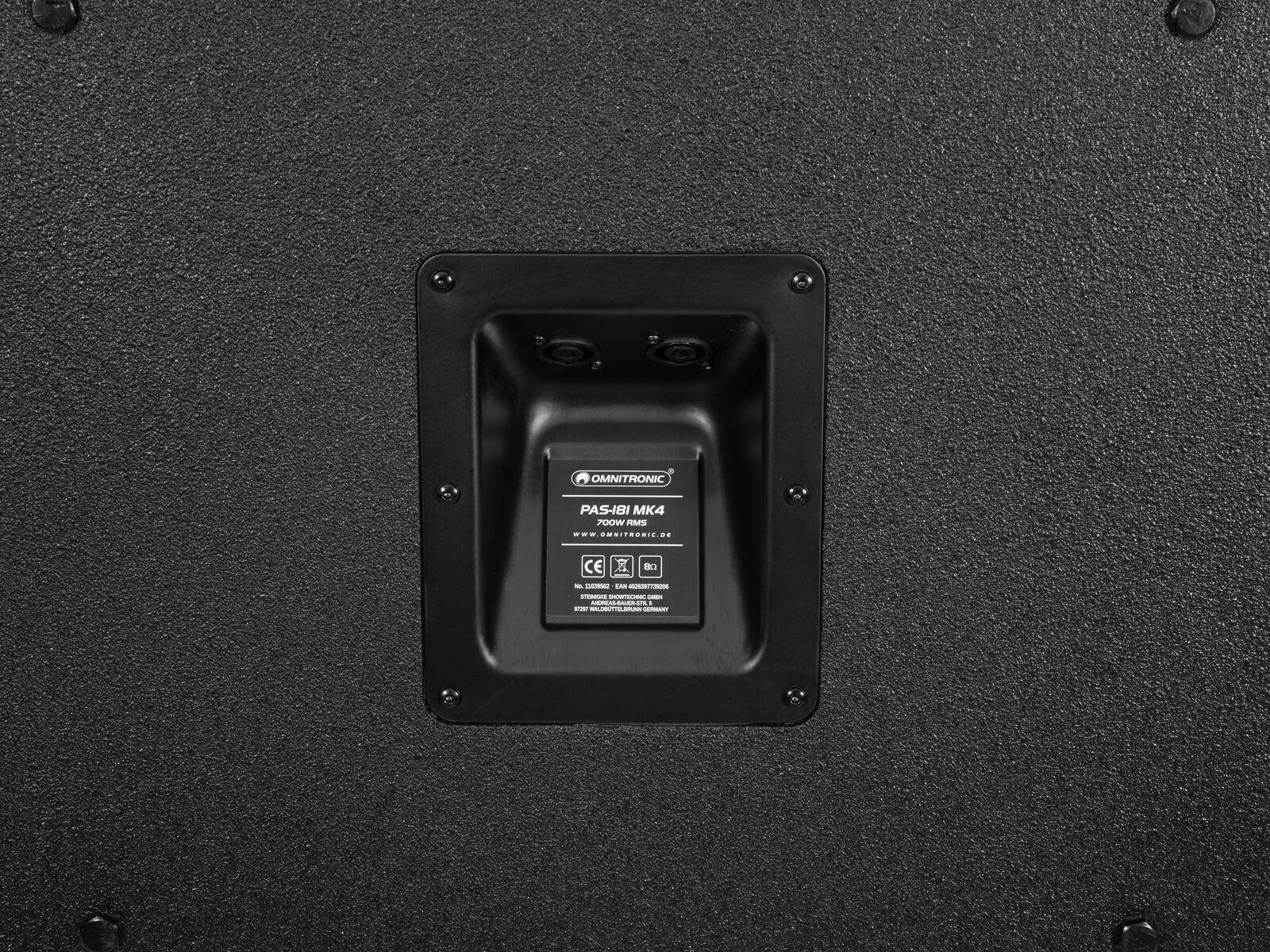 OMNITRONIC PAS-181 MK4 Subwoofer