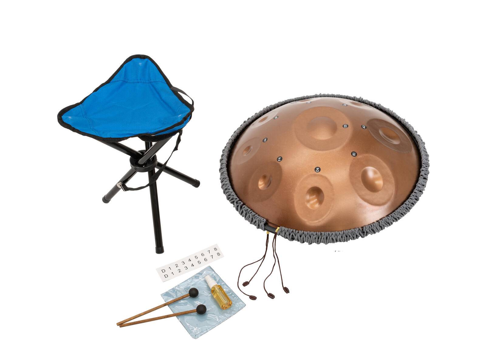 DIMAVERY HP-9D Handpan, 9 Töne