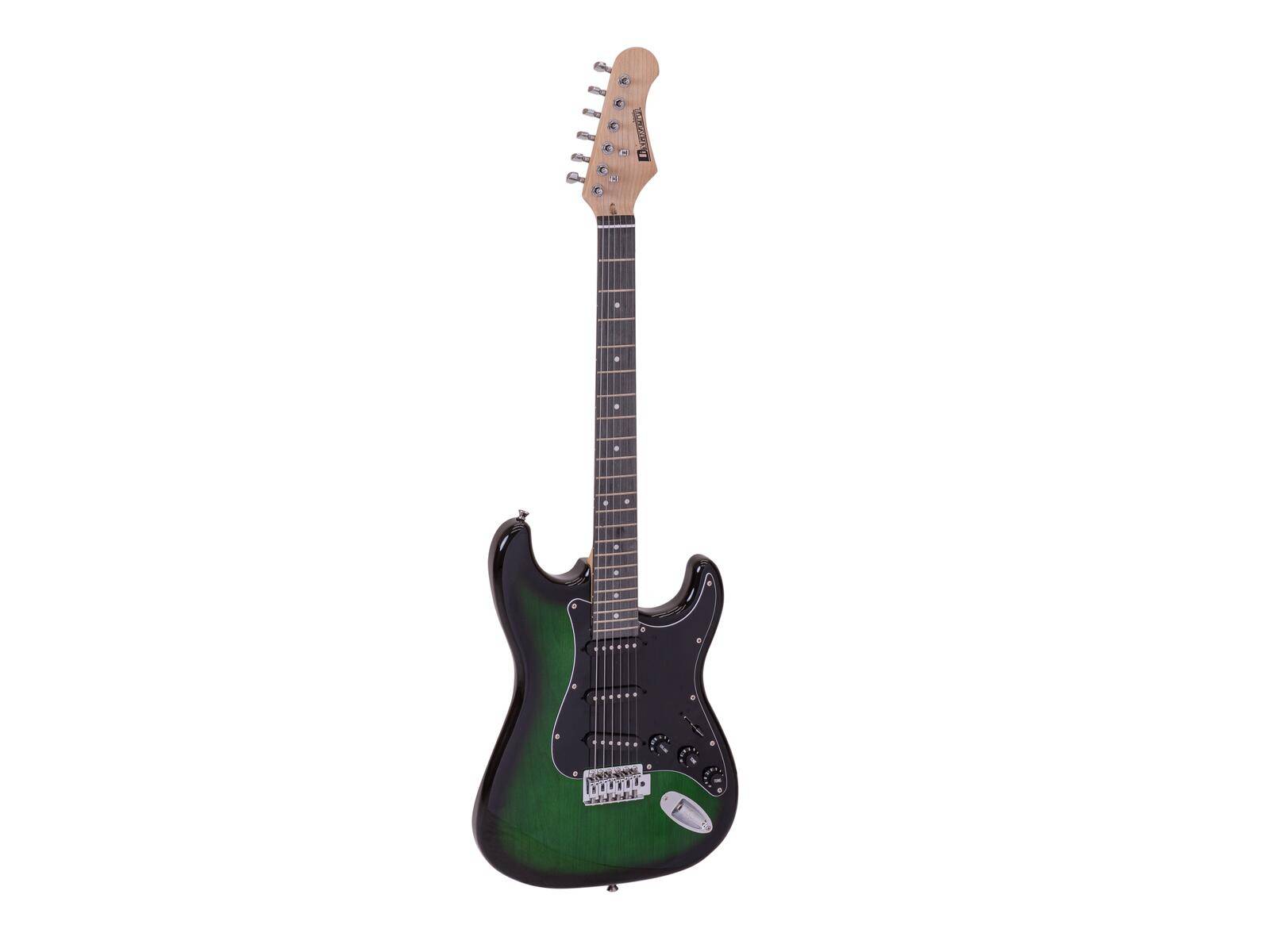 DIMAVERY ST-203 E-Gitarre, greenburst