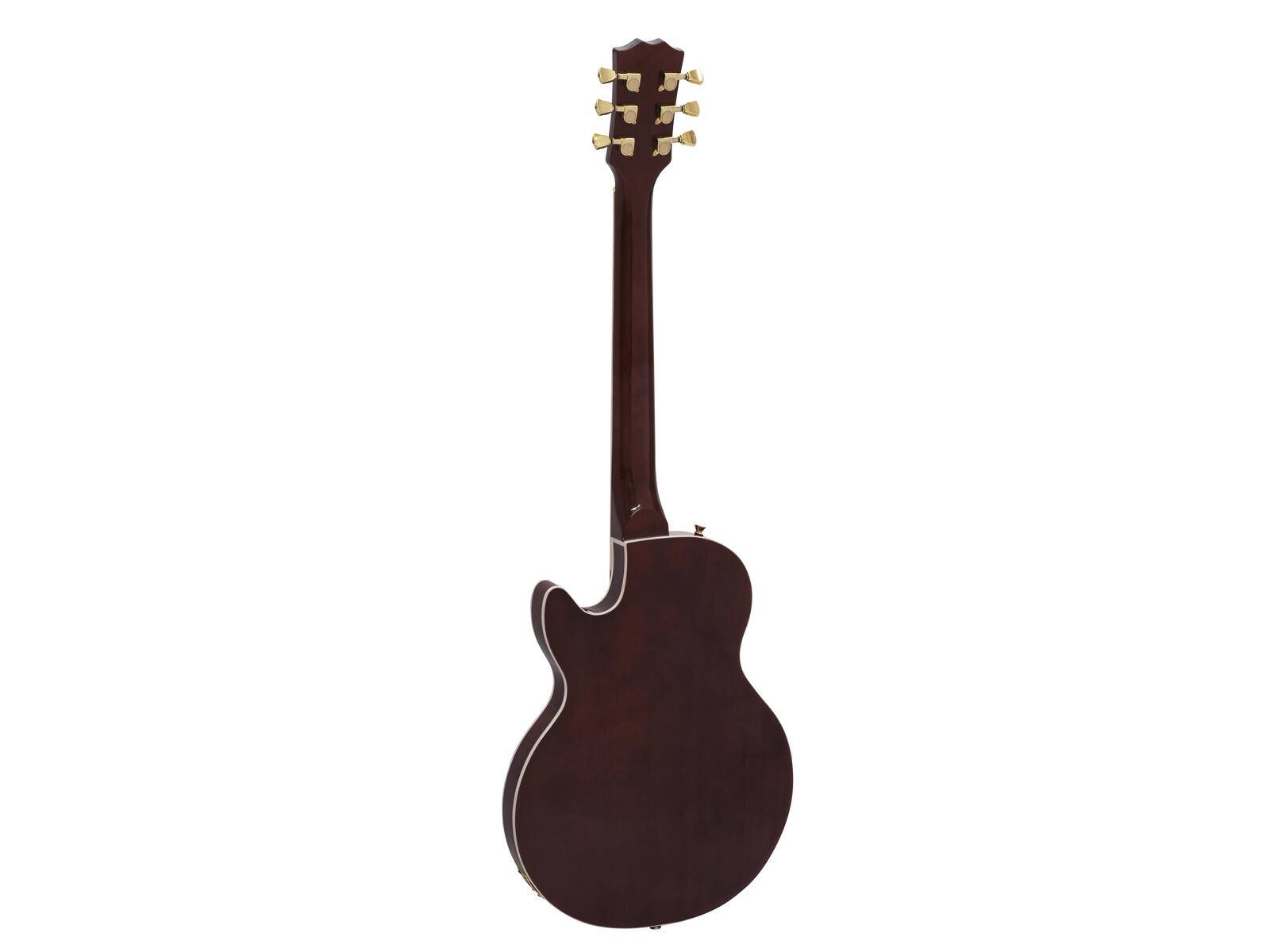 DIMAVERY LP-600 E-Gitarre, braun