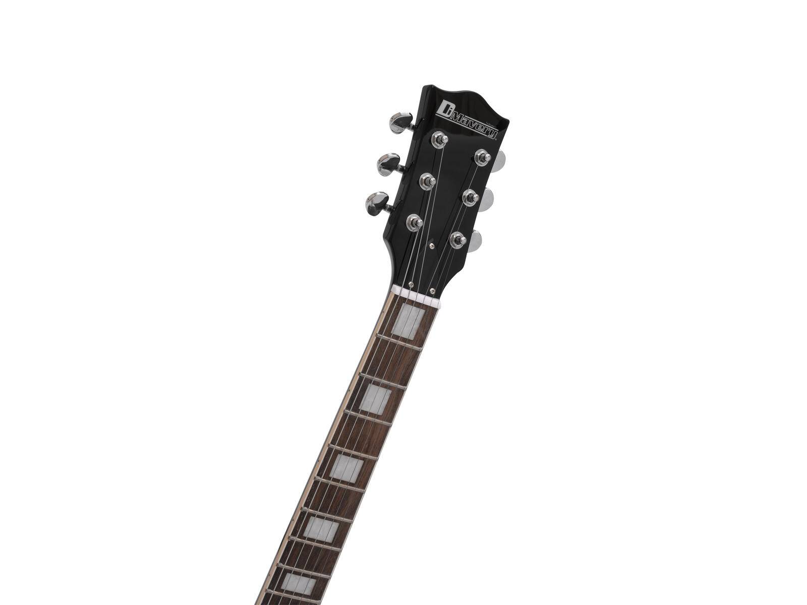 DIMAVERY LP-750 E-Gitarre, Translucent gray blackburst