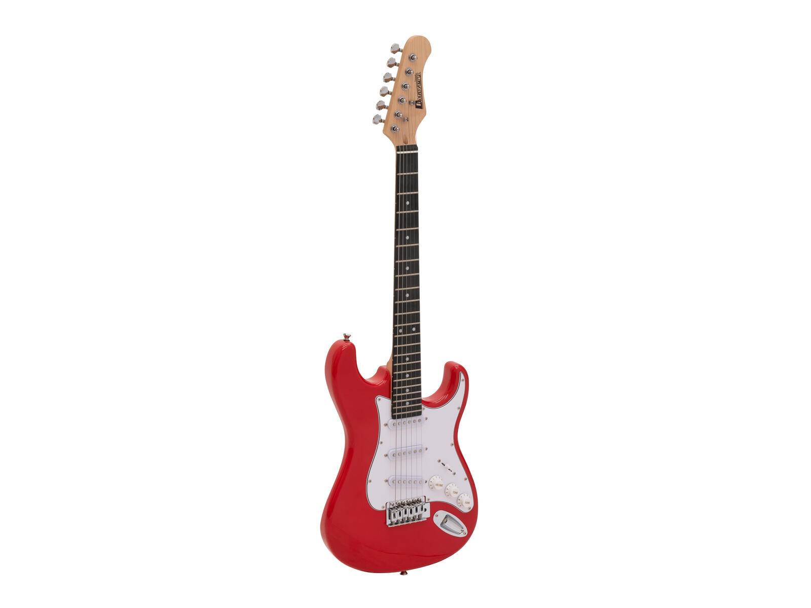 DIMAVERY J-400 E-Gitarre ST rot, 3/4