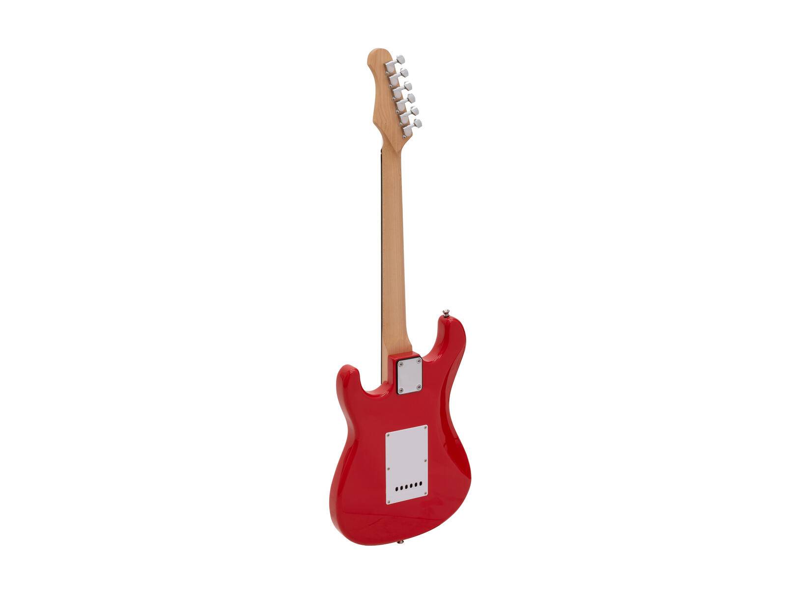 DIMAVERY J-400 E-Gitarre ST rot, 3/4