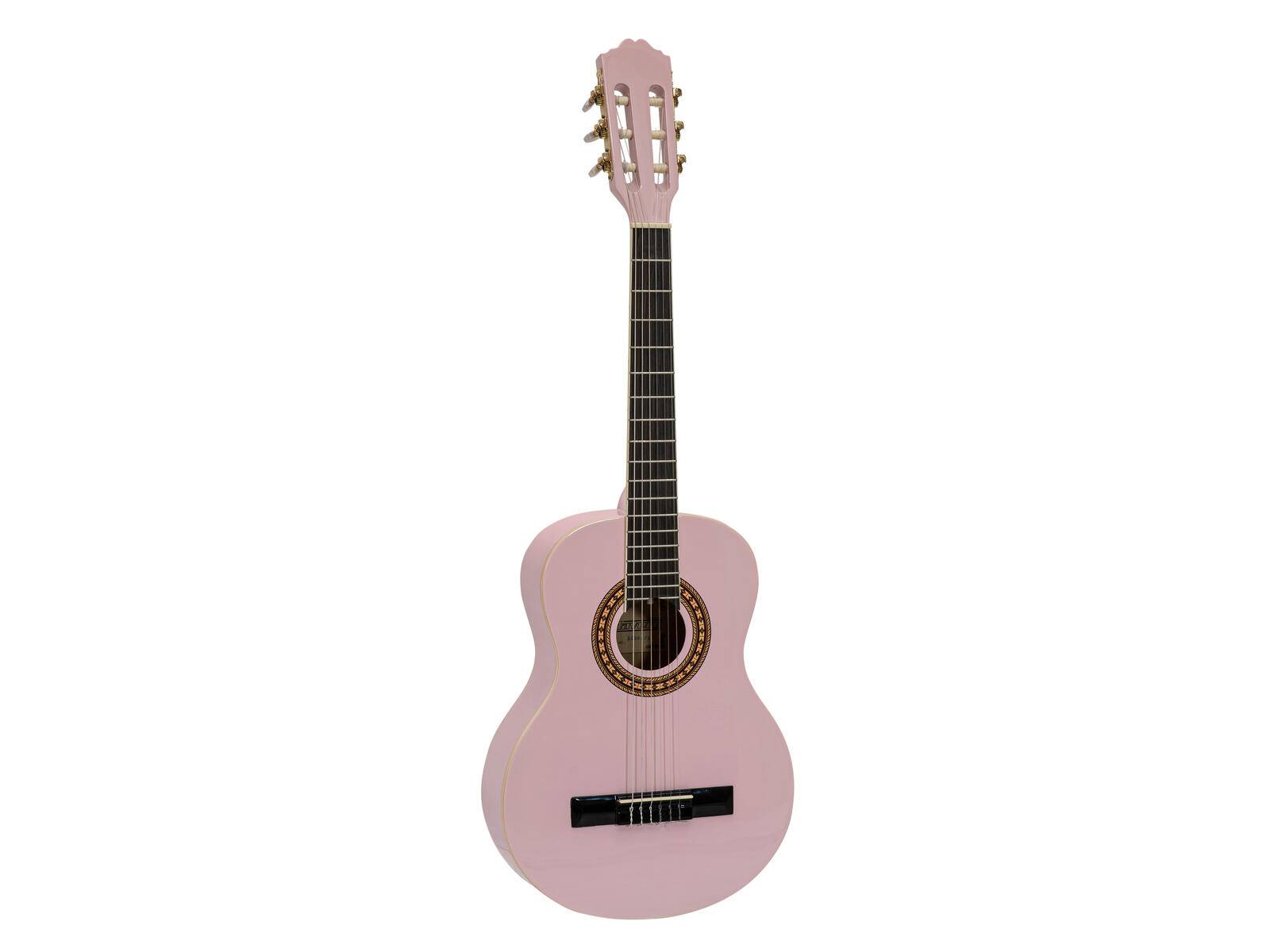 DIMAVERY AC-303 Klassikgitarre 3/4, rosa