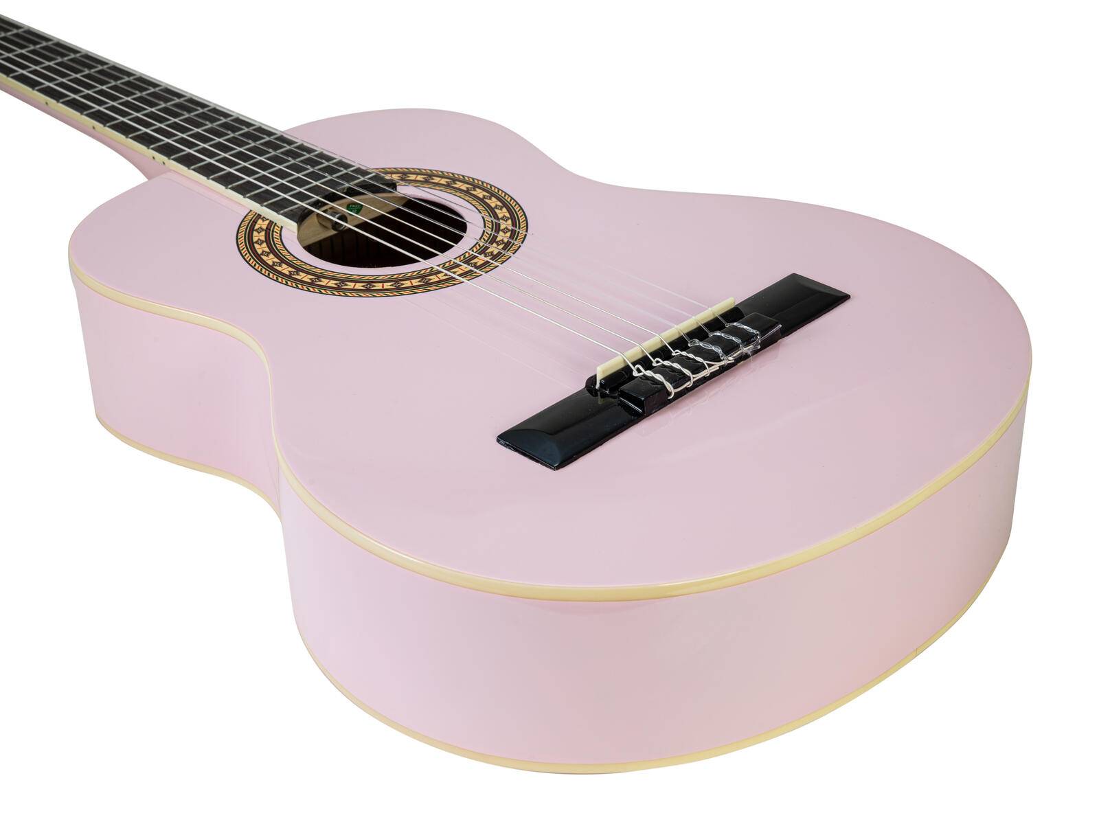 DIMAVERY AC-303 Klassikgitarre 3/4, rosa
