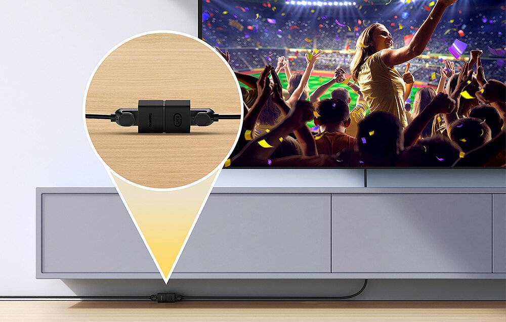 Kabelanschluss Baseus AirJoy Serie (schwarz)