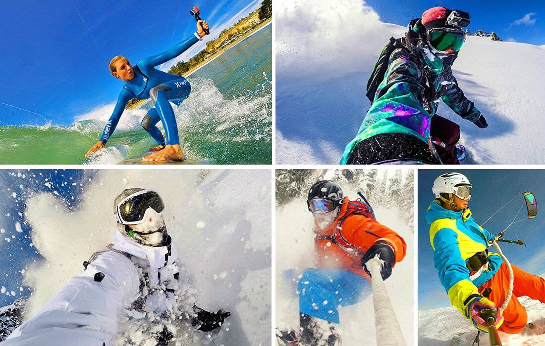 Satz mit 53 Puluz-Zubehörteilen für Sportkameras PKT16