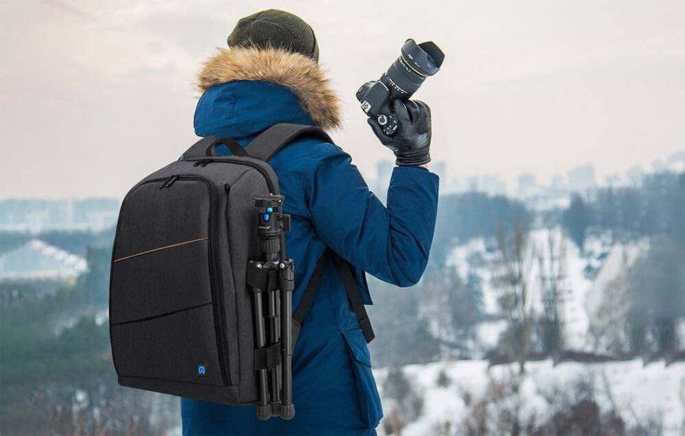 Wasserdichter Kamerarucksack Puluz PU5011B (schwarz)