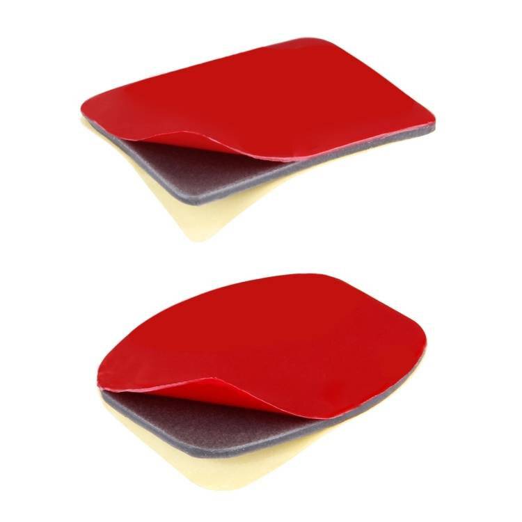 Satz von 6x VHB Puluz Aufkleber für Osmo Action / GoPro