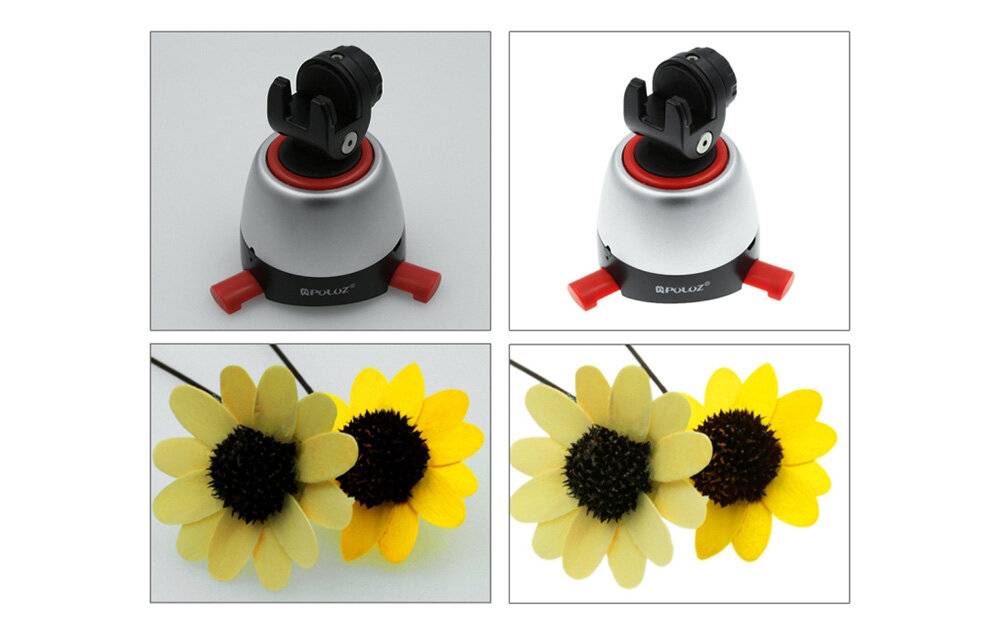 Puluz 1000 Lumen schattenfreie LED-Lampe Sockel PU5138