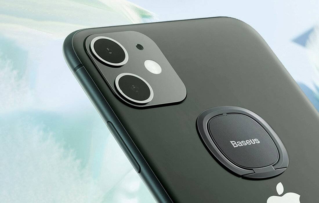Baseus Unsichtbarer Ringhalter für Smartphones (silber)