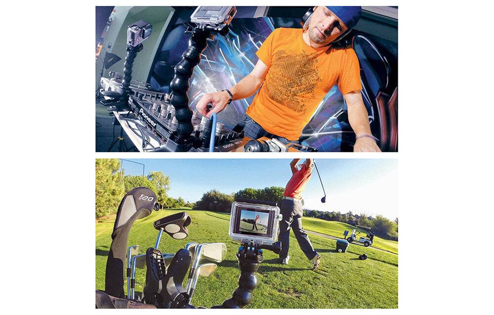 Puluz Clip-On-Halterung für Sportkameras PU179