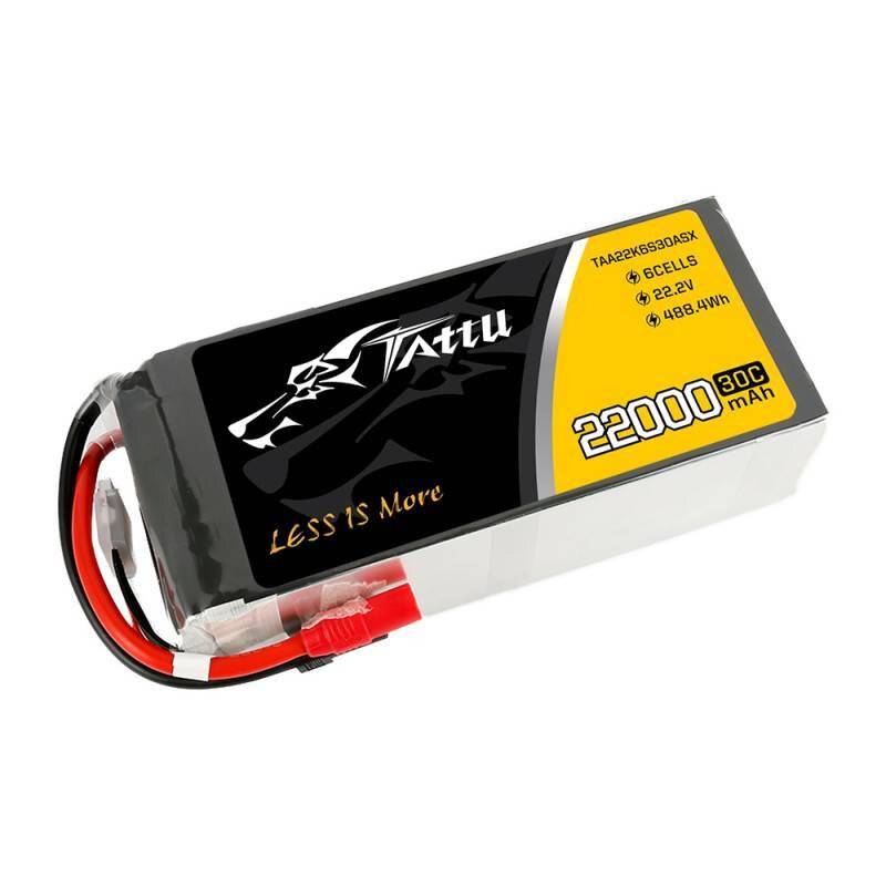 Akku Tattu 22000mAh 22.2V 30C 6S1P LiPo AS150+XT150