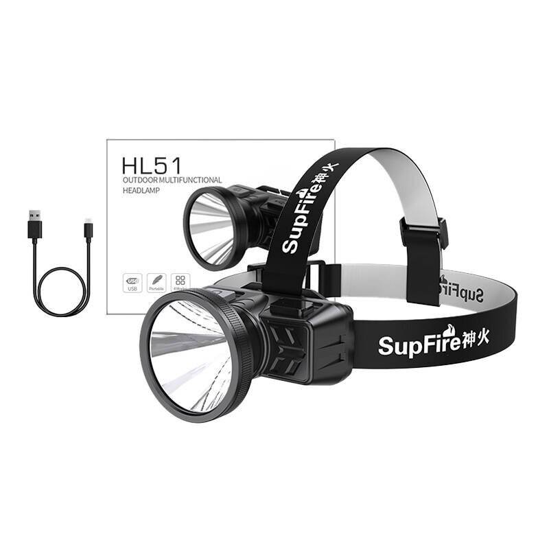 Scheinwerfer Superfire HL51, 160lm, USB
