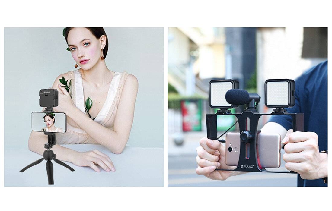 LED-Lampe Puluz für die Kamera 860 Lumen