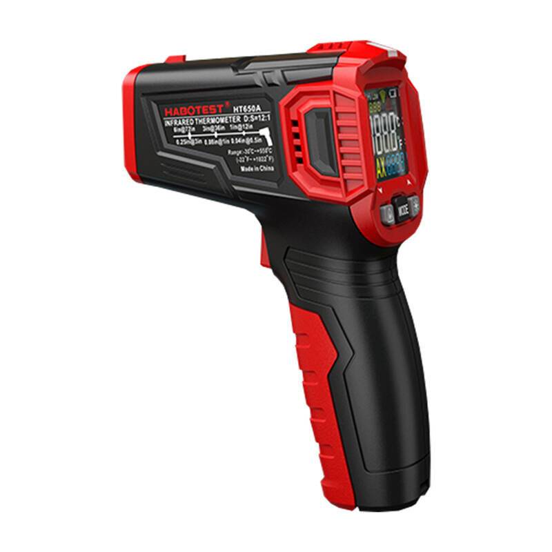 Infrarot-Thermometer Habotest HT650B, -50 bis +550 °C, berührungslose Messung