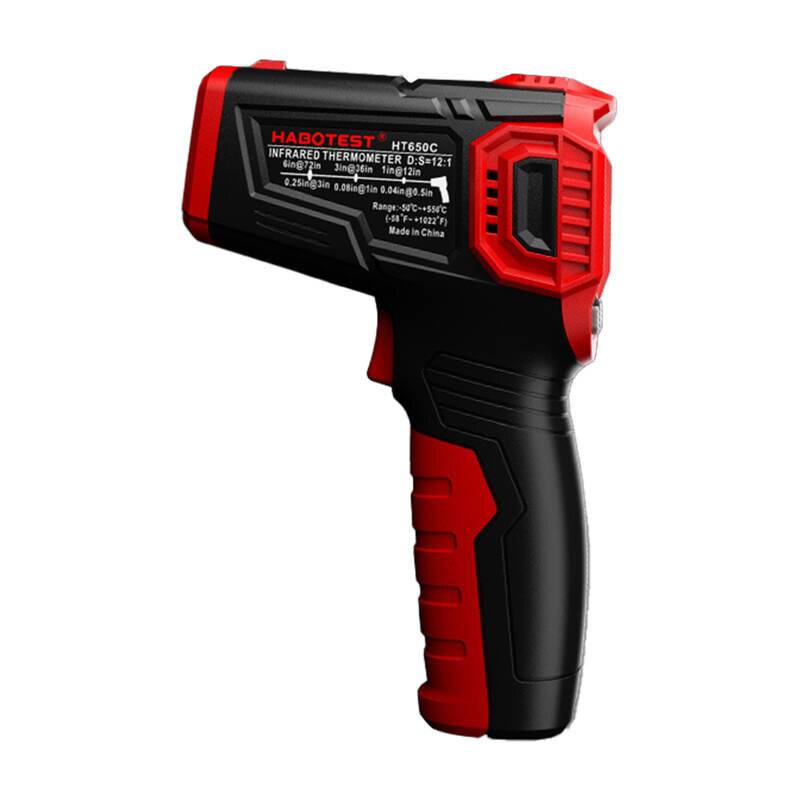 Infrarot-Thermometer Habotest HT650B, -50 bis +550 °C, berührungslose Messung