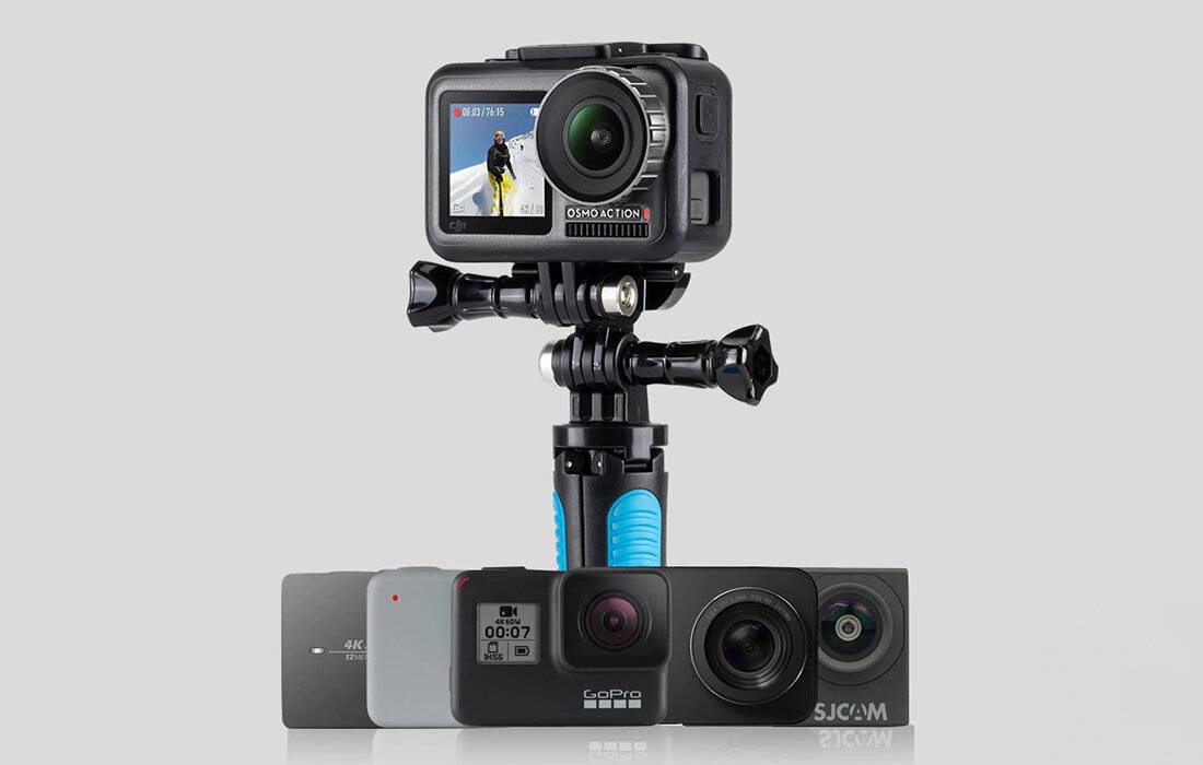 Dual Mount Telesin J-Haken für Sportkameras (GP-MTB-T02-BK)