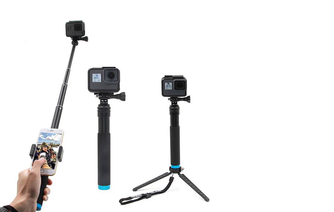 Selfie-Stick Telesin für Sportkameras (GP-MNP-090-D)