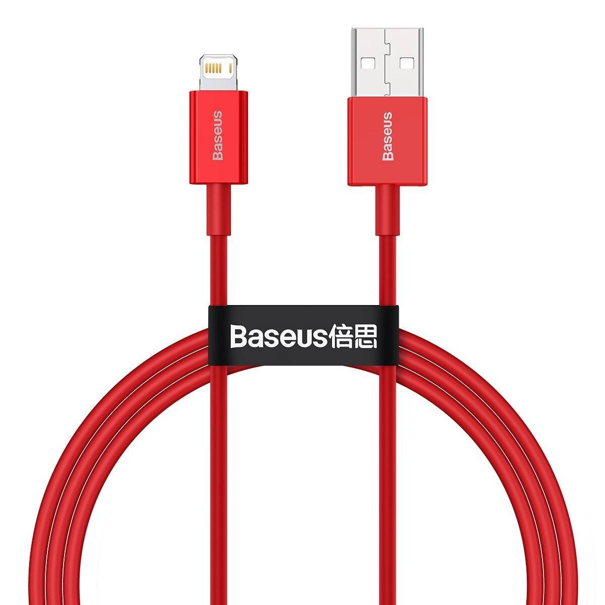 Baseus Superior Series Kabel USB zu iP 2.4A 1m (rot)