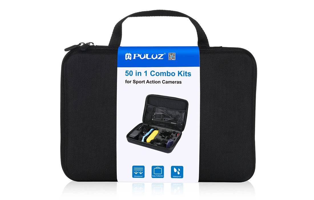 Zubehörset Puluz für Sportkameras PKT39 50-in-1