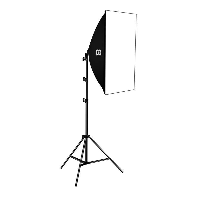 Studio-Set Puluz LED-Softbox 50x70cm, Stativ, LED-Lampe 1 Stück PU5070EU