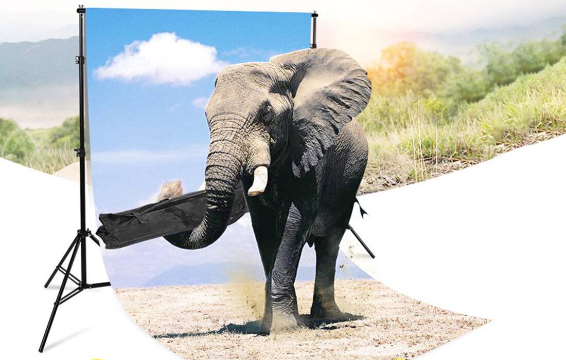 Fotostudio Hintergrund Unterstützung Puluz 200x200cm DCA0975