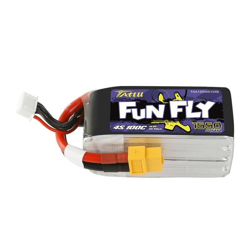 Akku Tattu Funfly 1550mAh 14,8V 100C 4S1P