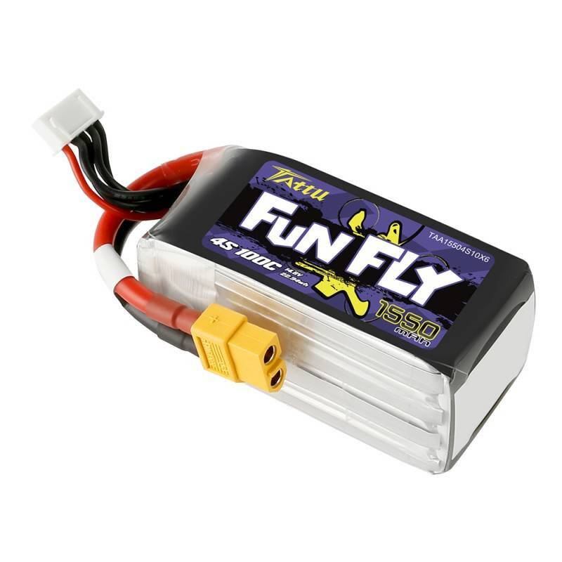 Akku Tattu Funfly 1550mAh 14,8V 100C 4S1P
