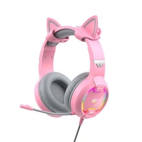 Gaming-Kopfhörer Havit GAMENOTE H2233d RGB (rosa) Gaming-Kopfhörer Havit GAMENOTE H2233d RGB (rosa)