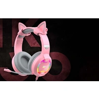 Gaming-Kopfhörer Havit GAMENOTE H2233d RGB (rosa) Gaming-Kopfhörer Havit GAMENOTE H2233d RGB (rosa)