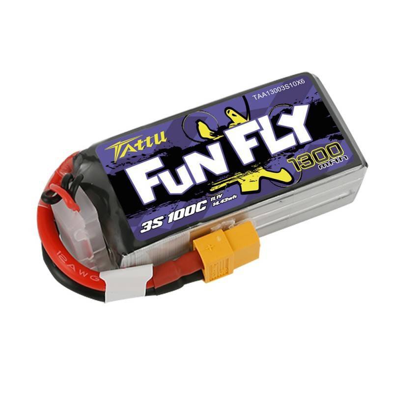Akku Tattu Funfly 1300mAh 11,1V 100C 3S1P