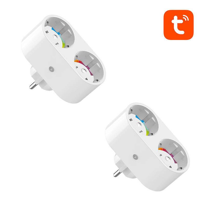 Gosund SP211 Dual WiFi smart socket, 2 Stück 3500W (Doppelpack) Tuya
