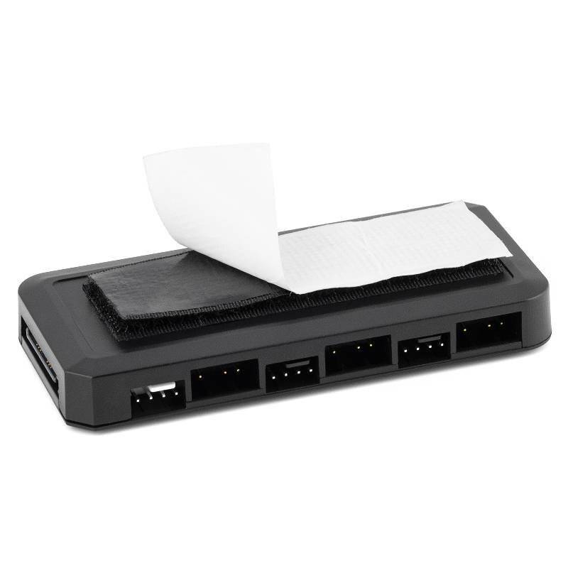 Lüftersteuerung für Computer Darkflash RC2 RGB PWM + Fernbedienung (schwarz)