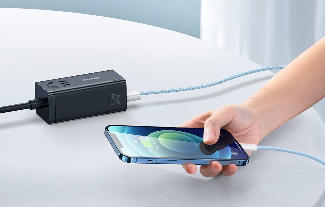 Baseus Dynamisches Kabel USB zu Lightning, 2.4A, 2m (blau)