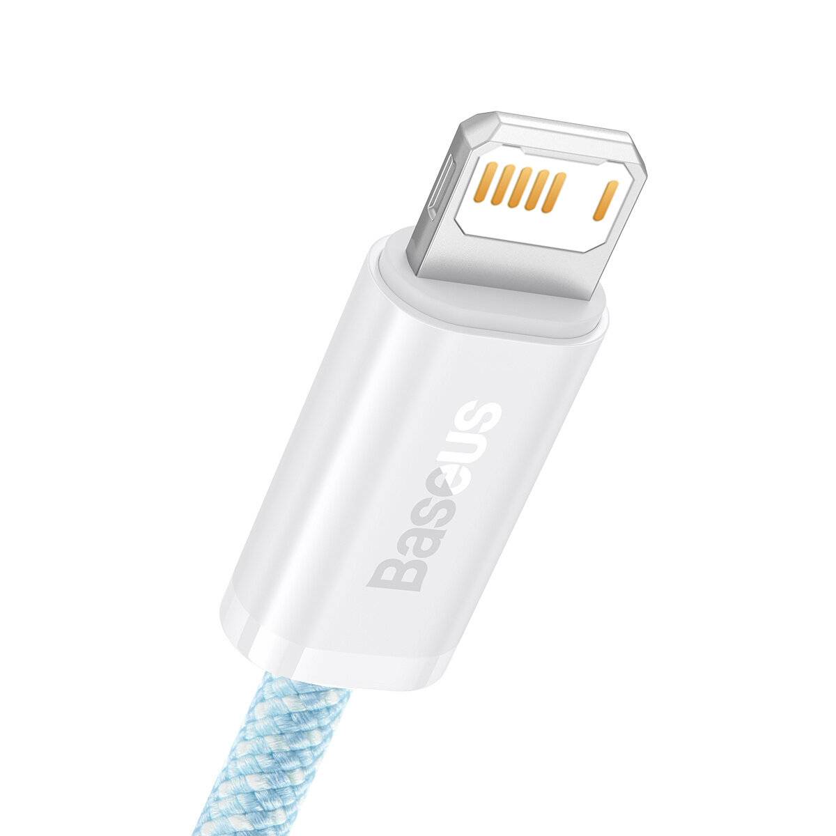 Baseus Dynamisches Kabel USB zu Lightning, 2.4A, 2m (blau)